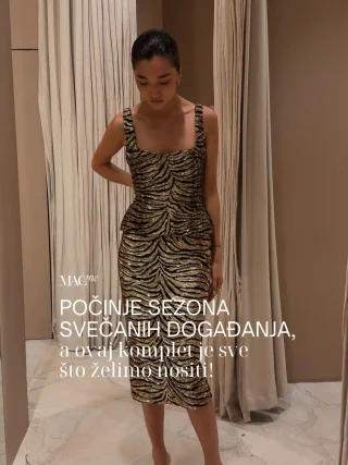 Sezona svečanih događanja je pred vratima, a mi smo pronašli komplet koji će zasjeniti klasične haljine!
