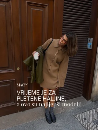 Pletene haljine ove su sezone jedan od najpoželjnijih komada za hladnije dane!