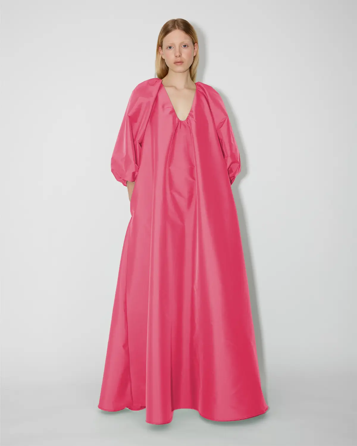 BERNADETTE-DRESS-GEORGE-hot-pink$-3