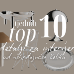Tjednih top 10: Detalji za interijer od nehrđajućeg čelika