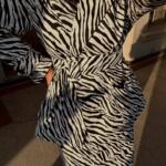 Ovaj komplet sa zebra uzorkom ne može proći nezapaženo gdje god se pojavili