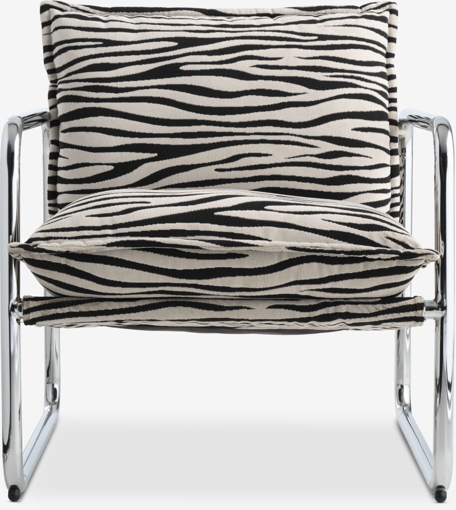 fotelja sa zebra printom