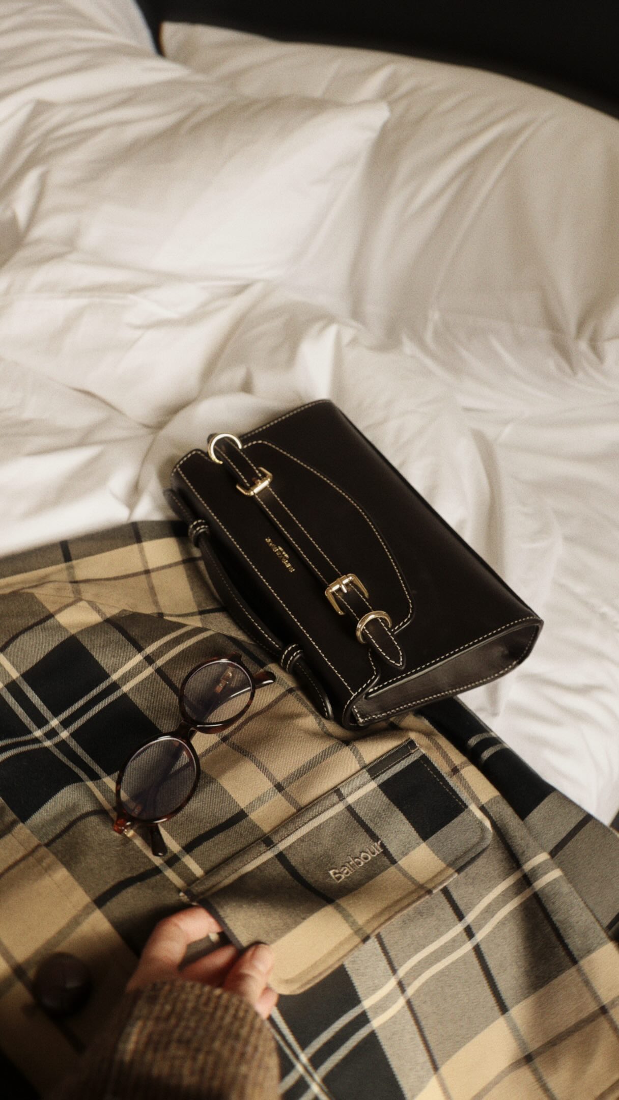 Barbour karirana jakna