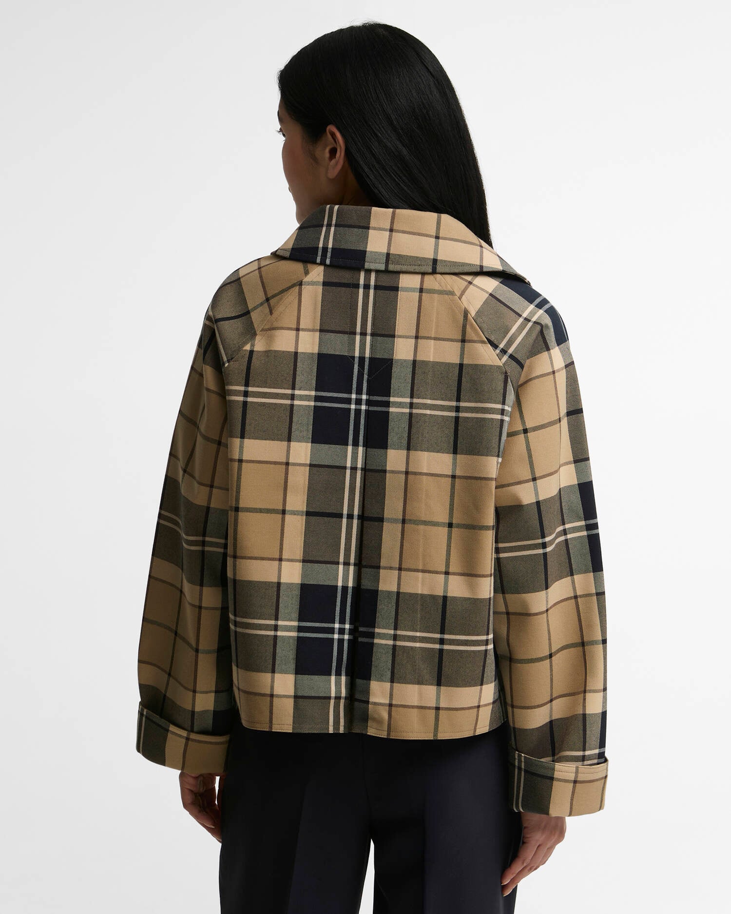 Barbour karirana jakna