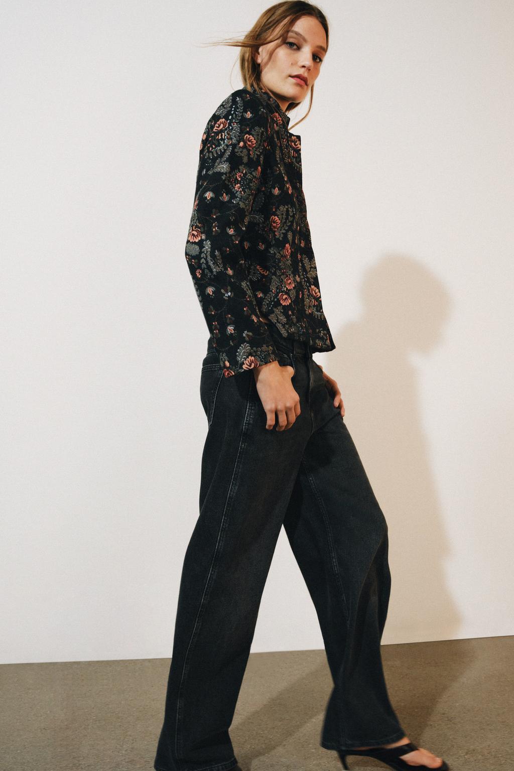 Zara jakna peplum kroja