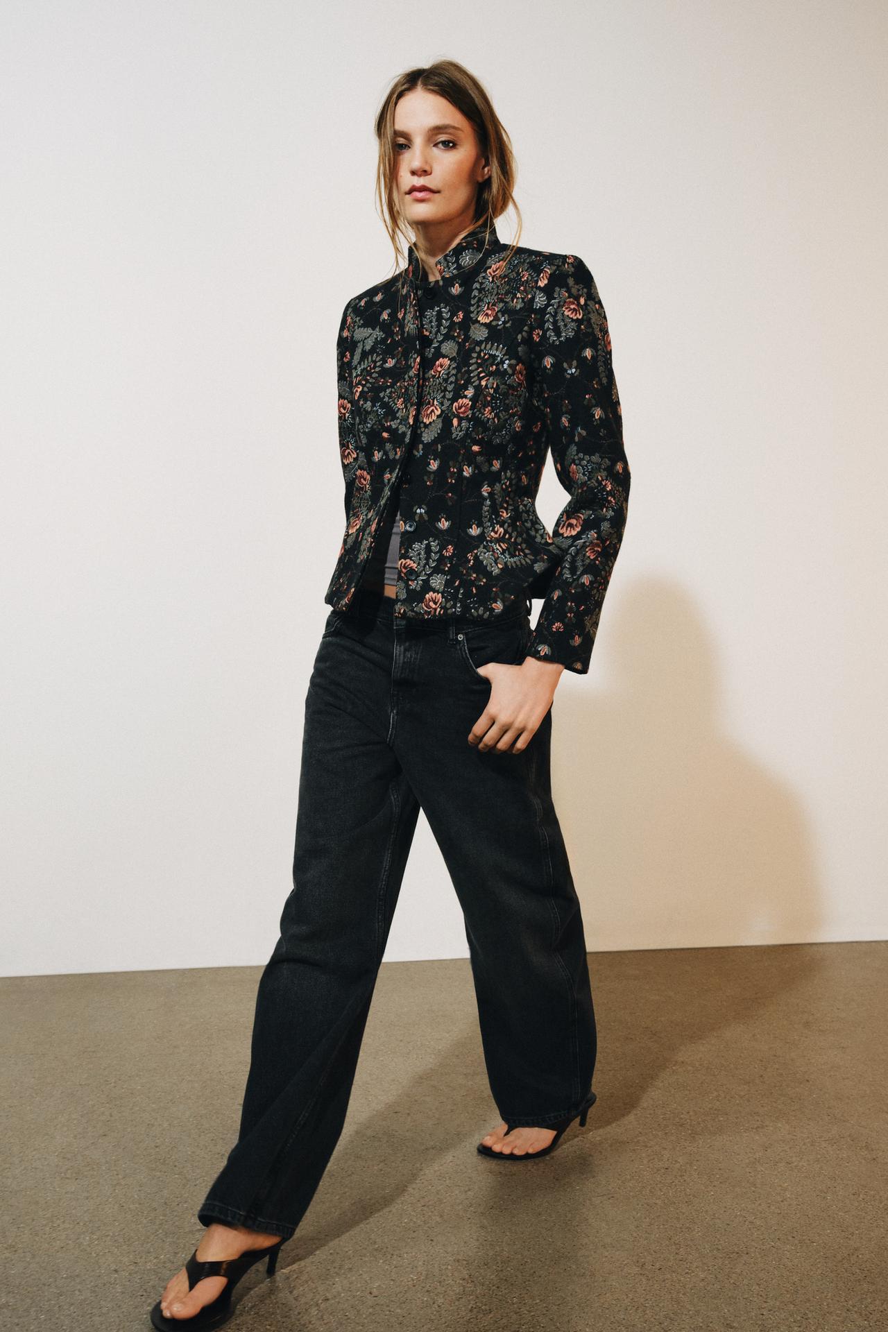 Zara jakna peplum kroja