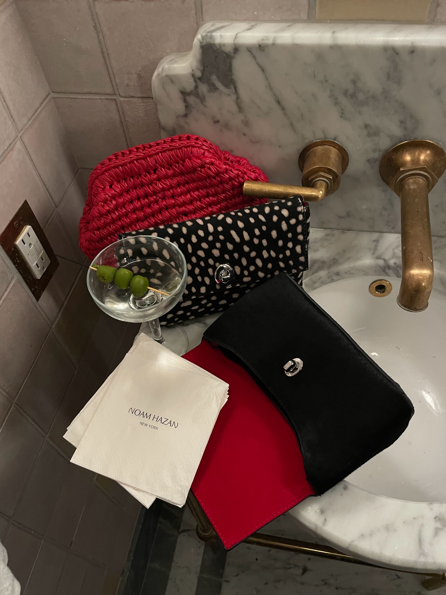 Noam Hazan clutch torbica
