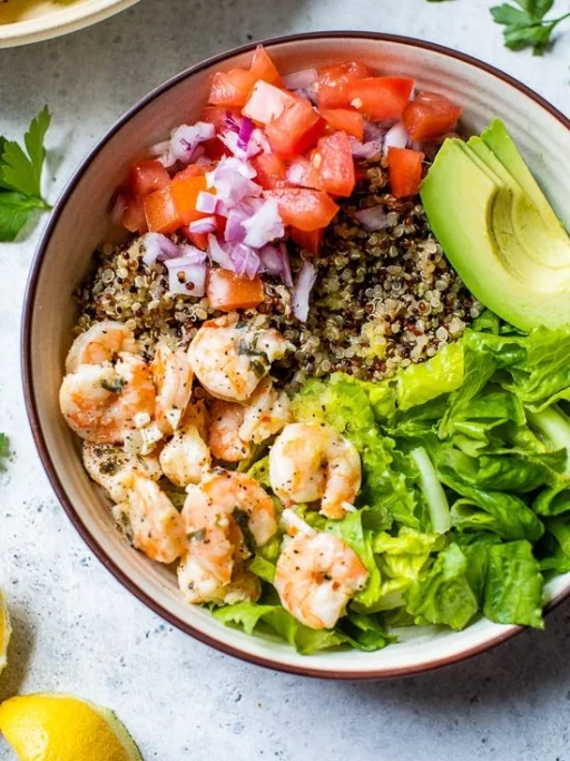 Lemon Chili Shrimp Quinoa Bowl Recipe – Skinnytaste