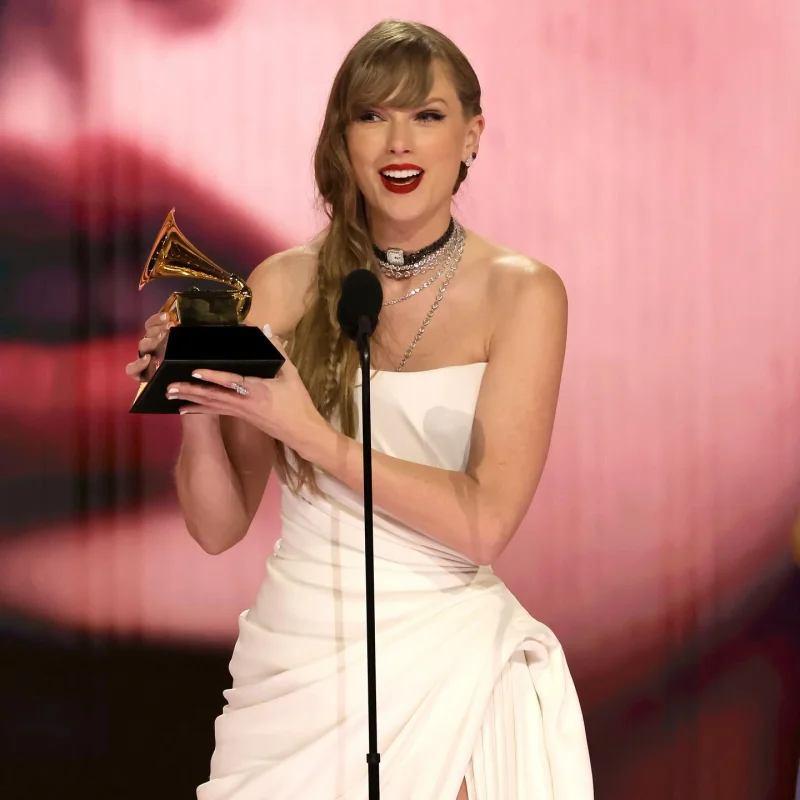 GRAMMY winner department. #TaylorSwift #GRAMMYs
