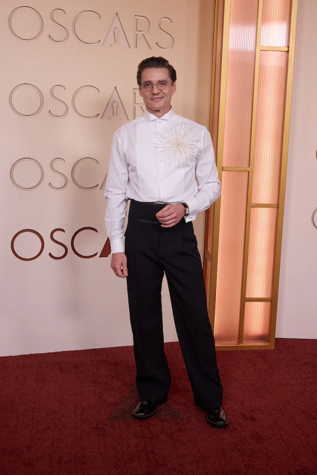 Pedro Pascal arrives on the red carpet of the 98th Oscars® at the Dolby® Theatre at Ovation Hollywood on Sunday, March 15, 2026.