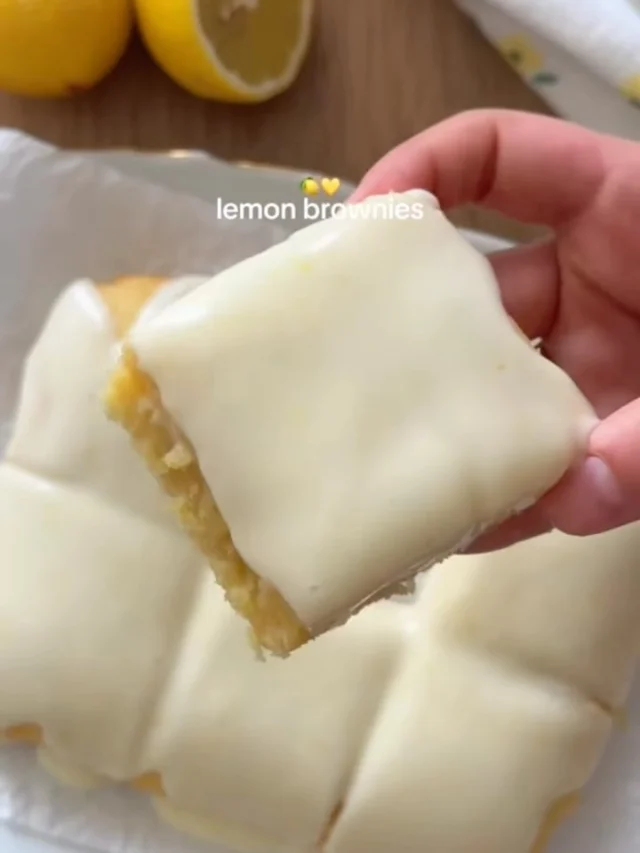 brownie od limuna