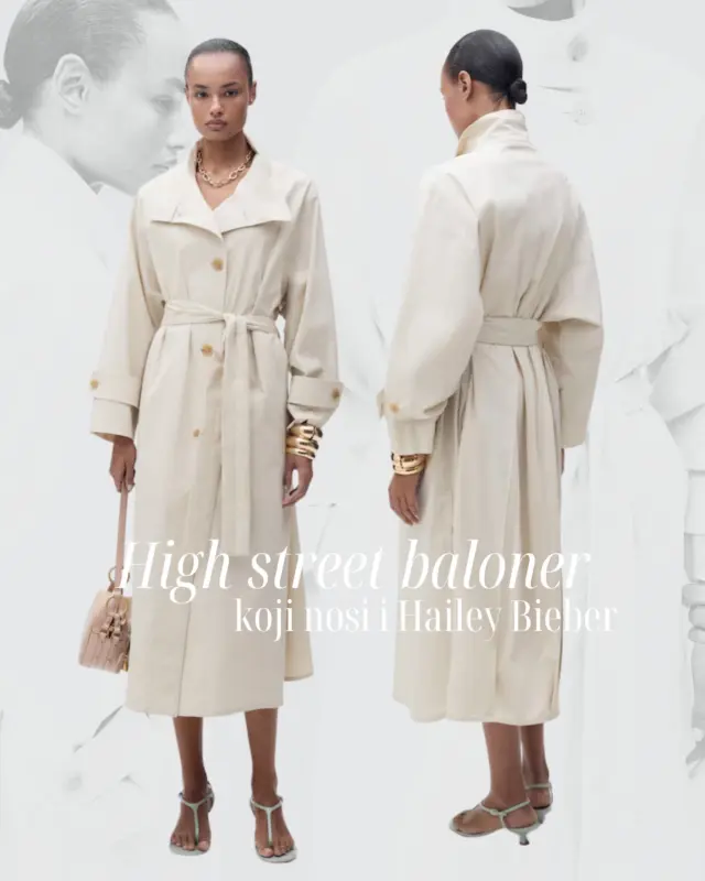 Baloner je proljetni must-have, a sada smo ga uočili i na Hailey Bieber! 

Riječ je o Mango modelu klasičnog kroja i bež nijanse, s predimenzioniranim dizajnom i elegantnim detaljima. Pristaje uz svaki stil, a dostupan je i u Hrvatskoj. Više otkrivamo na linku u opisu profila.

#MagMe @mango