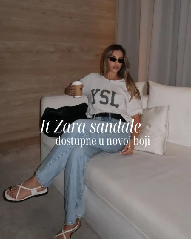 Zara nas ponovno mami! Prošlogodišnje it sandale koje su zavladale Instagramom vratile su se u novoj boji. 🤎

Minimalistički dizajn i zlatni metalni detalj čine ih savršenim dodatkom svakom ljetnom outfitu. Ako ste ih prošle godine propustili, sad je prilika da ih ulovite prije nego što ponovno nestanu s polica. Na linku u opisu profila otkrivamo više!

#MagMe @tialineker