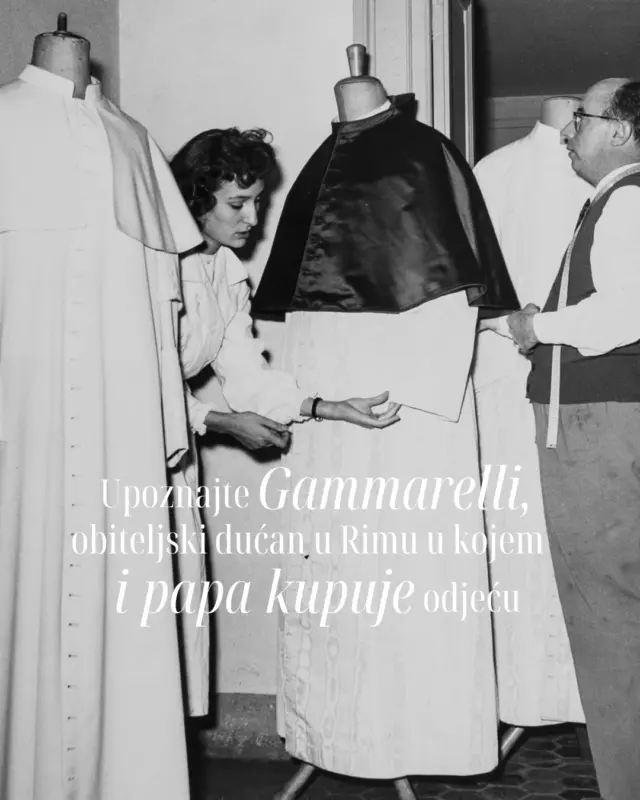 Znate li koji dućan u Rimu odijeva i papu, ali i modne insajdere diljem svijeta?

Smješten tik iza Panteona, Gammarelli je više od krojačkog ateljea, to je institucija stila i tradicije koja od 1798. izrađuje crkvene odore, ali i najtraženije čarape koje su iz Vatikana stigle ravno na modne piste i u ormare trendsetera. 

Više o ovom povijesnom dućanu otkrivamo na linku u opisu profila!

#MagMe @gammarelli.sartoria