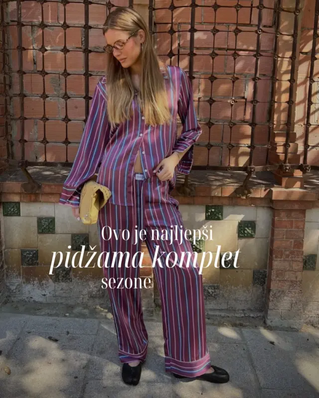 Outfit sezone je ovaj Mint Eyes komplet koji su već isfurale brojne influencerice!

Toliko je chic da ga možete nositi i na večeru, a ne samo do kreveta. Prugice, pastelne boje i ležerni kroj su proljetni must-have. 👌🏻Kako do njega otkrivamo na linku u opisu profila!

#MagMe @minteyesbrand