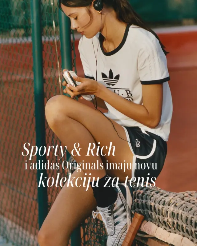 Sporty & Rich x adidas Originals ponovo su pogodili! Nova kolekcija inspirirana retro tenis stilom izgleda bolje nego ikad! 🎾👟

Od minimalističkih tenisica do nostalgičnih detalja, svaki komad odiše elegancijom i sportskim šarmom. Na linku u opisu profila otkrijte više.

#MagMe @sportyandrich