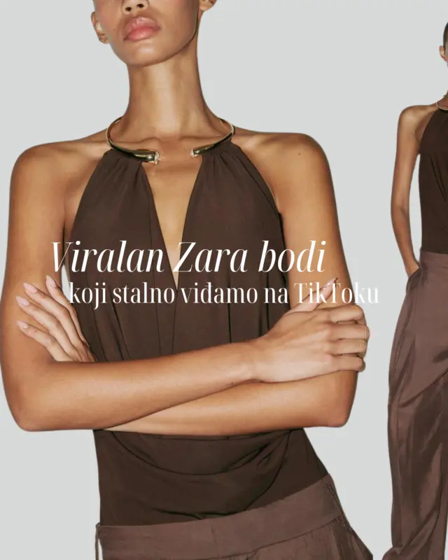 Rijetko koji komad uspije spojiti eleganciju i wow efekt kao ovaj viralni Zara bodi koji ne prestajemo viđati na TikToku. 😍

Skulpturalni metalni detalj, duboki V izrez i čokoladno smeđa nijansa čine ga savršenim za sve prilike kad želite izgledati moćno, ali s lakoćom. Nosite ga uz oversized sako, traperice ili lanene hlače i spremni ste za rooftop party ili večeru u gradu! Više na linku u opisu profila.

#MagMe @zara