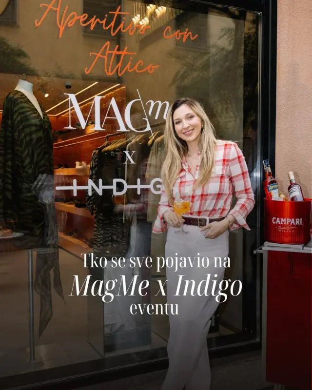MagMe x @indigo_hr 
APERITIVO CON ATTICO 

Naš ekskluzivni event Aperitivo con Attico u suradnji s Indigo Storeom okupio je ljubiteljice mode koje su među prvima imale priliku razgledati komade brenda @TheAttico, uz aperitive, zalogaje i dobru vibru u centru Zagreba. 

Kako je izgledalo stylish druženje i tko nam se sve pridružio, otkrijte na linku u opisu profila! ✨

#MagMe #AperitivoConAttico
Foto: @matej.dokic