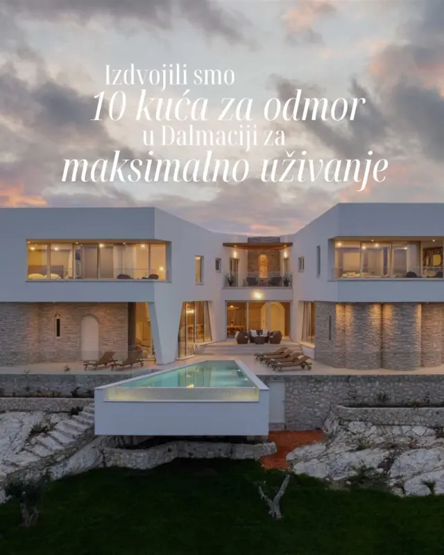 Tražite savršeno mjesto za ljetni bijeg? ☀️

Izdvojili smo 10 kuća za odmor u Dalmaciji koje nude sve što vam treba za potpuno opuštanje. Od terasa s pogledom na more, privatnih bazena i vrtova do lounge zona idealnih za uživanje u hladu.

Bilo da putujete s partnerom, prijateljima ili obitelji, ove kuće pružaju savršen spoj komfora, privatnosti i mediteranske atmosfere. Najbolja stvar je što ih sve možete pronaći na @Njuskalo.hr, pa je vaš idealan ljetni smještaj na dohvat ruke!

#MagMe