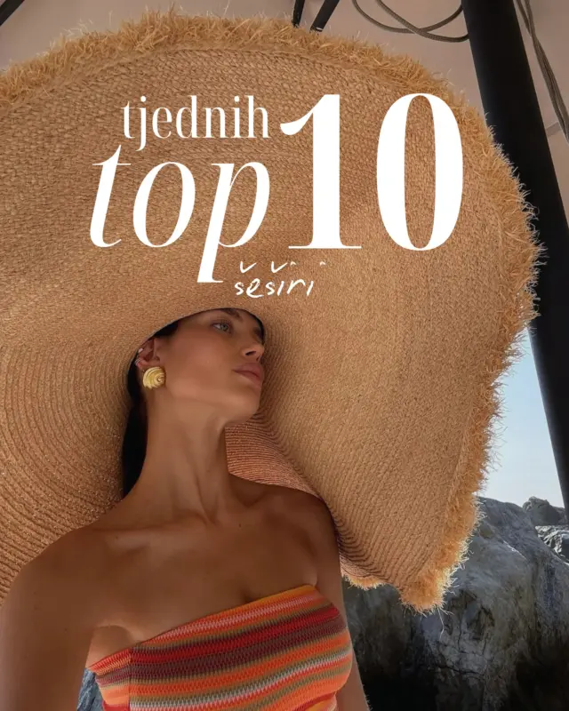 Tjednih Top 10 ovog petka donosi – šešire! 👒

Od klasičnih slamnatih do trendi bucket modela, na linku u opisu profila odabrali smo 10 najljepših koji spajaju stil i zaštitu od sunca. Savršeni za godišnji, grad ili brunch pod suncem. 

#MagMe @velvetdynasty