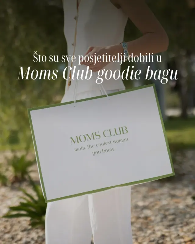MagMe MOMS CLUB EVENT x @nts_events 

Kako bi barem dio proizvoda koje su imale priliku otkriti i isprobati na našem eventu ponijele kući, sve mame su na odlasku iz Majestic Parka dobile bogato ispunjen Moms Club goodie bag. 🛍️

U njemu su se našli proizvodi naših partnera; od njege za mame i bebe, kozmetike, proizvoda za njegu zubića, praktičnih dodataka za svakodnevicu, pa sve do omiljenih dječjih zalogaja i igračaka.

Hvala svim partnerima što su omogućili da i goodie bag bude jednako raznolik i koristan kao i sam event! 🤍

#MagMe 
Foto: @vigor.klaic