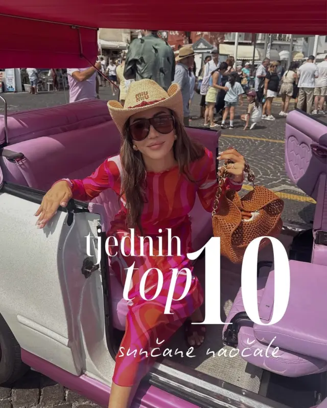 U novom izdanju rubrike Tjednih top 10 izdvojli smo sunčane naočale! 🕶️ 

Ove godine ponuda je bogatija no ikad, bilo da tražite oversized model ili manje okvire poput onih koji su bilo popularni prošlog ljeta. 

Na linku u opisu profila otkrivamo vam naše favorite… 
#MagMe @tamara