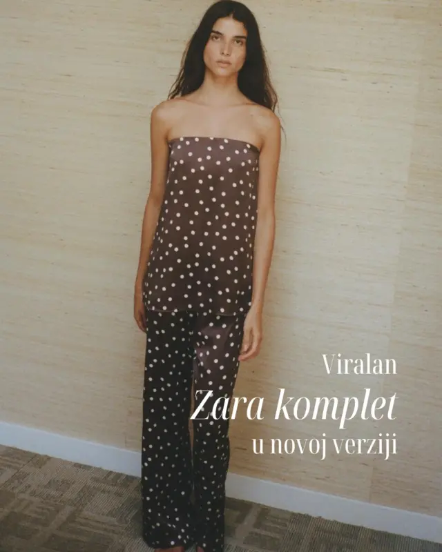 ✨ Viralan Zara komplet se vratio – i sada izgleda još više chic!

Proljetni hit koji je nestao s polica sada dolazi u novoj verziji s točkicama – brown & white kombinacija izgleda luksuzno i razigrano u isto vrijeme.

Svileni materijal, ženstveni kroj i print koji vlada sezonom je sve što želimo ovo ljeto! Sve o ovom high street kompletu koji se nalazi na našoj listi želja, otkrijte na linku u opisu profila!

#MagMe @zara