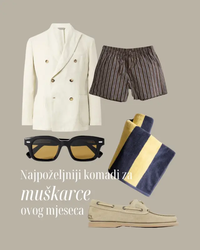 Najpoželjniji komadi za muškarce ovog mjeseca! 

U novom izdanju mjesečne rubrike MagMe New In fokusiramo se na modne favorite za muškarce – od prozračnih lanenih odijela do sofisticiranih polo pulovera.

Pažljivo odabrani komadi iz aktualnih kolekcija dizajnerskih i high street brendova donose savršen spoj elegancije i suvremenog stila.

Što smo sve izdvojili otkrijte na linku u opisu profila!

#MagMe @zara