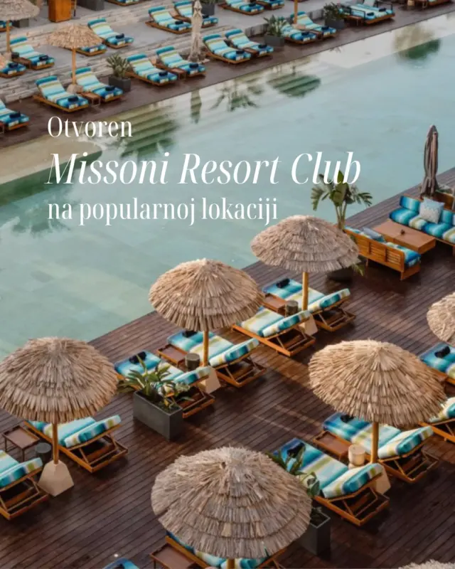 Missoni je ovog ljeta podigao ljestvicu luksuznog odmora – otvoren je Missoni Resort Club u suradnji s prestižnim hotelom @okuibiza. 🌊✨

Smješten uz 50-metarski bazen hotela, prostor odiše prepoznatljivom estetikom talijanske modne kuće – vibrantne nijanse, elegantni zig-zag uzorci i promišljen dizajn stvaraju savršenu sinergiju mode i mediteranskog ugođaja.

Svi detalji su na linku u opisu profila.

#MagMe @missoni
