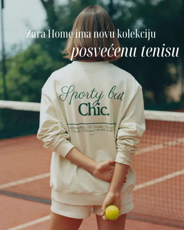 @zarahome oduševila nas je novom ljetnom kolekcijom koja je posvećena tenisu! 🎾

Bilo da ste obožavatelj tog sporta ili jednostavno volite tu estetiku, zasigurno ćete pronaći komade za sebe... 

Sve detalje donosimo na linku u opisu profila!

#MagMe