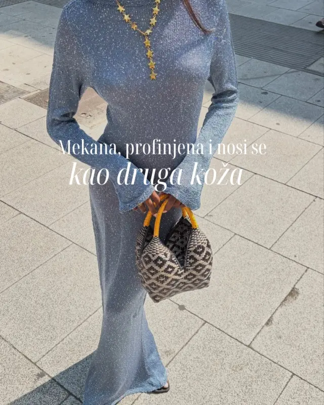 Pletena haljina španjolskog brenda Minteyes osmišljena je za one trenutke kada želite ostaviti dojam bez truda. Izrađena od luksuznog talijanskog pletiva koje suptilno svjetluca, ova haljina savršeno prati liniju tijela, istovremeno pružajući udobnost i sofisticiranost. 🩵

Sve detalje donosimo na linku u opisu profila!

#MagMe @minteyesbrand