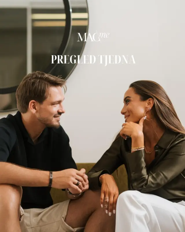Pregled tjedna kroz #PhotoDump

U modnoj priči glumci Pavle Matuško i Petra Tunjić podijelili su svoja razmišljanja o glumi, inspiraciji i osobnom izrazu koji dodatno upotpunjuju komadi nakita iz ponude @mamic1970 

Nova kolekcija brenda @NAKDfashion, u suradnji s Lydijom Tomlinson, donosi lanene i pamučne setove u neutralnim bojama, idealne za dnevne ljetne kombinacije.

Haljine za plažu ove su sezone prozračne i chic, a nose se od plaže do večernjeg izlaska. Izdvojili smo 40 najboljih!

Ljetni modni dodaci važan su dio svakog stylinga, a u @GarderobaStore izdvojeni su funkcionalni i elegantni favoriti – od Lie Studio nakita do More Beachwear torbi. 

Srpanj u high street ponudu donosi lanene komplete, lepršave haljine i kupaće kostime, a brendovi nude modele idealne za more i grad.

Parfem za dan vjenčanja trebao bi biti pažljivo biran. U Jo Malone London butiku (@ilicaboutique) u Ilici, uz besplatno savjetovanje, moguće je pronaći miris koji ostavlja trag.

Ljeto je idealno i za beauty refresh! Ove sezone dominiraju tri manikure koje možete lako rekreirati uz proizvode iz @bipahrvatska. 

Chef @Vilim_Sikavica u zagrebačkom restoranu Eateria njeguje jednostavnost, sezonalnost i povezanost s prirodom, a kroz tanjure izražava emocije i osobni rukopis.

Ljetni mjeseci potiču razvoj beba. Manje odjeće i više boravka vani potiču razvoj motorike i senzorne vještine, piše Matea Vitik iz @kiddocentar.

U centru Beograda, studio Mycode arhitektura oblikovao je stan koji istovremeno pruža mir i povezanost s urbanim ritmom – spoj promišljenog dizajna i bezvremenske estetike!

Više otkrivamo na MagMe.hr.