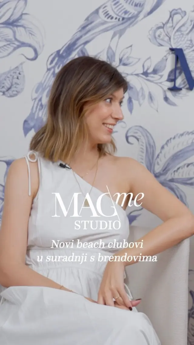 MagMe STUDIO - Dizajnerski beach clubovi

Ovog ljeta modni brendovi sve više ulaze u svijet ugostiteljstva, otvarajući beach clubove u suradnji s luksuznim hotelima na atraktivnim ljetnim destinacijama. 🛟

U novoj STUDIO epizodi izdvojili smo četiri nova beach cluba koja se ističu lokacijom, estetikom i konceptom, a za više detalja kliknite na link u opisu profila! 

#MagMe #MagMeSTUDIO