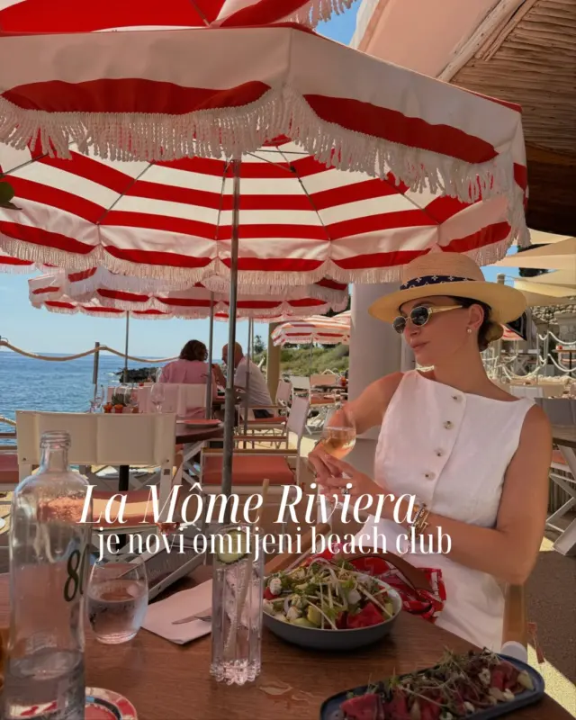 La Môme Riviera je novo mjesto na francuskoj rivijeri o kojem svi pričaju! Skrivena plaža nadomak Monaka, okružena borovima i uređenja u stilu suzdržanog luksuza. Tikovina, prugasti suncobrani, crvene ležaljke i pogled koji oduzima dah stvaraju savršenu kulisu za dan proveden uz more. 🌞

Ova nova lokacija spaja eleganciju Azurne obale s opuštenim duhom Mediterana, a više otkrivamo na linku u opisu profila! 

#MagMe @lamomeriviera